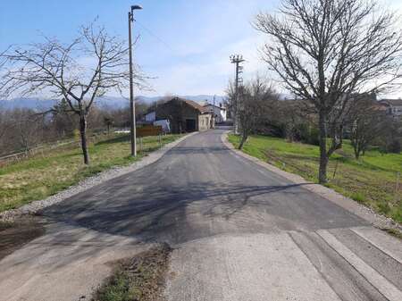 Prenovljena cesta na Studeni Gori  